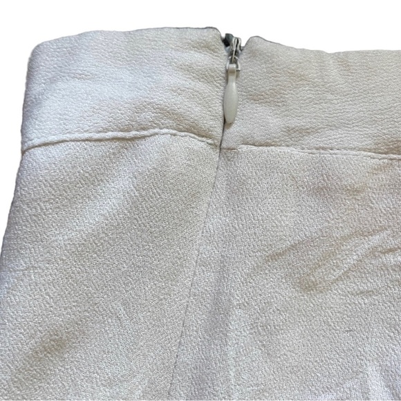 Urban Outfitters Kimchi Blue Cut-Out Mesh Shorts Ivory Size Large Festival Boho - Picture 10 of 14